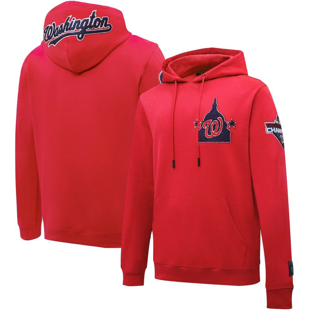Washington Nationals Pro Standard Logo Pullover Hoodie | MLB New