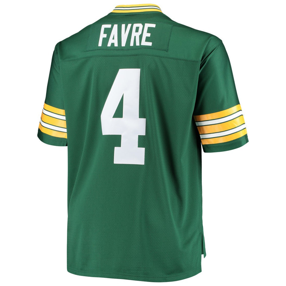 Green Bay Packers Mitchell & Ness Brett Favre  Big & Tall 1996 Retired Player Replica Jersey
