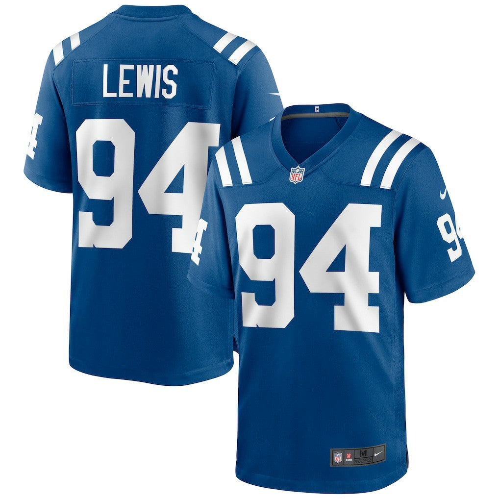 Indianapolis Colts Nike Tyquan Lewis  Game Jersey
