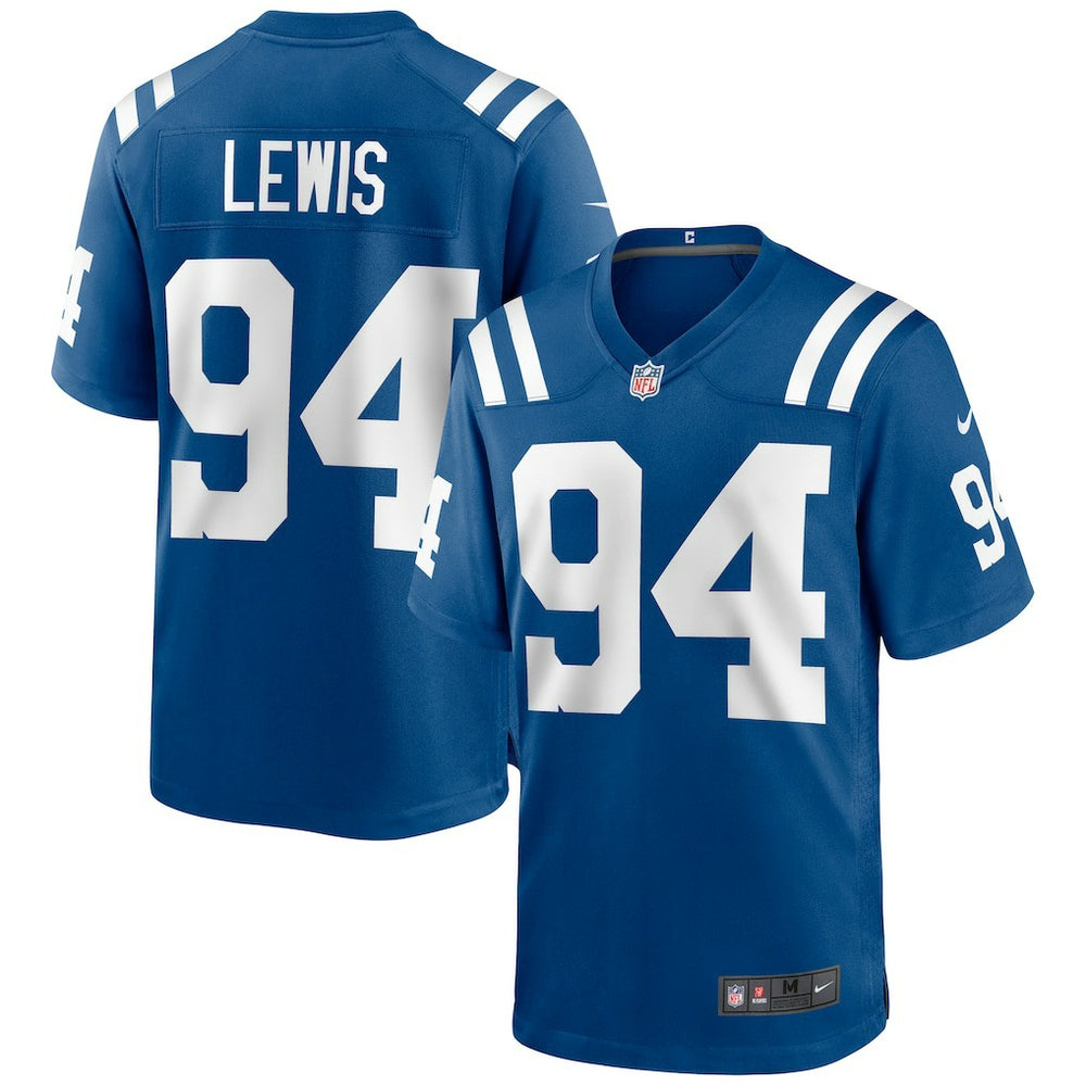 Indianapolis Colts Nike Tyquan Lewis  Game Jersey