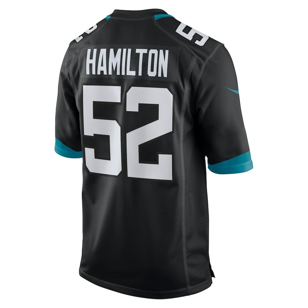Jacksonville Jaguars Nike DaVon Hamilton  Game Jersey
