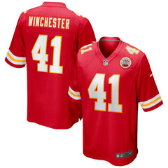 Kansas City Chiefs Nike James Winchester  Game Jersey