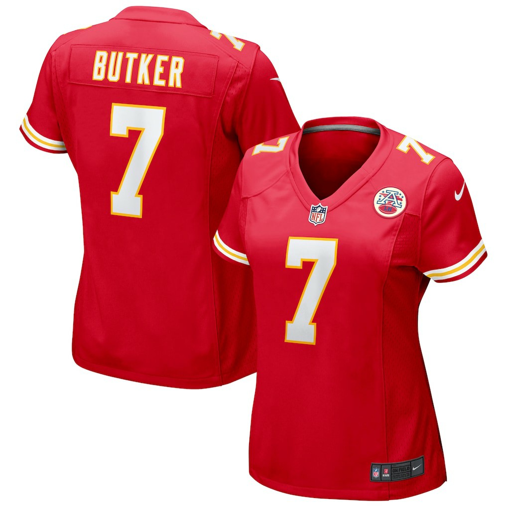 Kansas City Chiefs Nike Harrison Butker  Women's Game Jersey