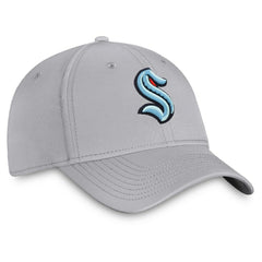 Seattle Kraken Fanatics Core Primary Logo Flex Hat Outlet