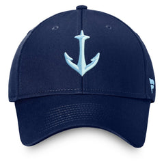 Seattle Kraken Fanatics Core Secondary Logo Adjustable Hat Discount