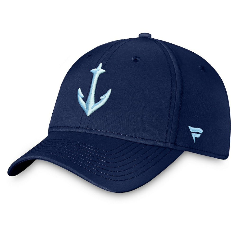 Seattle Kraken Fanatics Secondary Logo Flex Hat On Sale