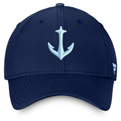 Seattle Kraken Fanatics Secondary Logo Flex Hat On Sale