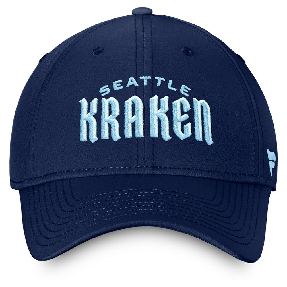 Seattle Kraken Fanatics Wordmark Flex Hat Online