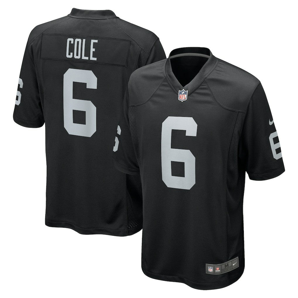 Las Vegas Raiders Nike AJ Cole  Game Jersey