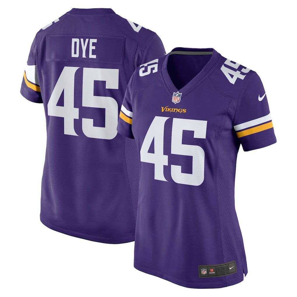 Minnesota Vikings Nike Troy Dye  Women's Game Jersey