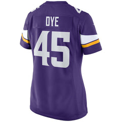 Minnesota Vikings Nike Troy Dye  Women's Game Jersey