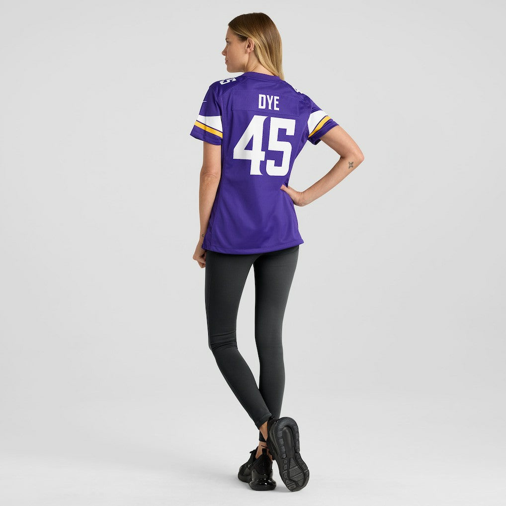Minnesota Vikings Nike Troy Dye  Women's Game Jersey