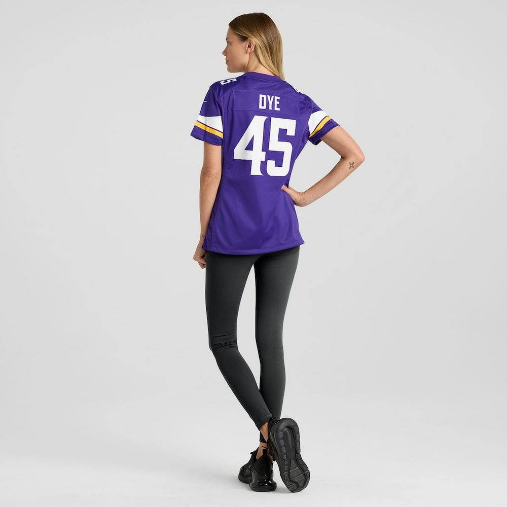 Minnesota Vikings Nike Troy Dye  Women's Game Jersey