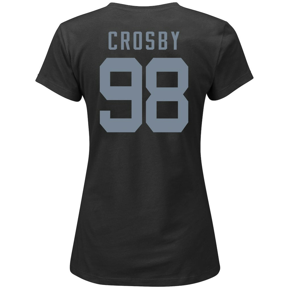 Las Vegas Raiders Fanatics Maxx Crosby  Women's Plus Size Name & Number V-Neck T-Shirt