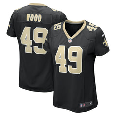 New Orleans Saints Nike Zach Wood  Women's Game Jersey
