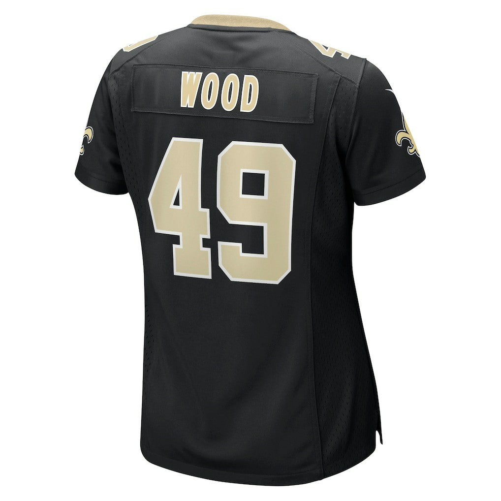 New Orleans Saints Nike Zach Wood  Women's Game Jersey