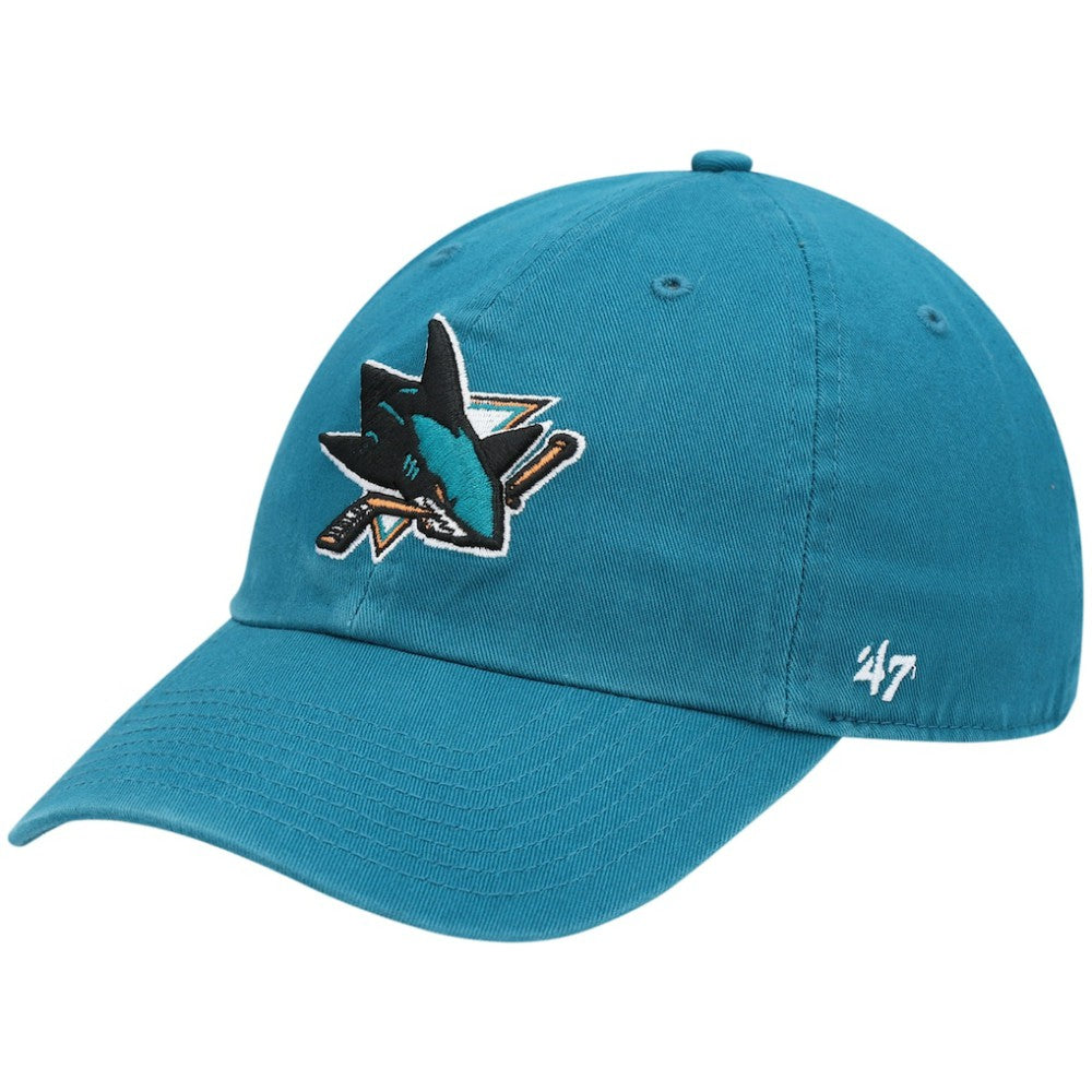 San Jose Sharks '47 Team Clean Up Adjustable Hat Outlet