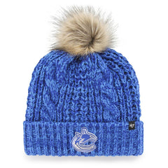 Vancouver Canucks '47 Women's Logo Meeko Cuffed Knit Hat with Pom Online