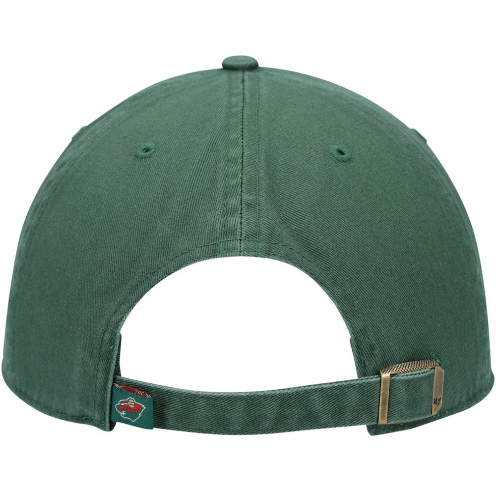 Minnesota Wild '47 Team Clean Up Adjustable Hat On Sale