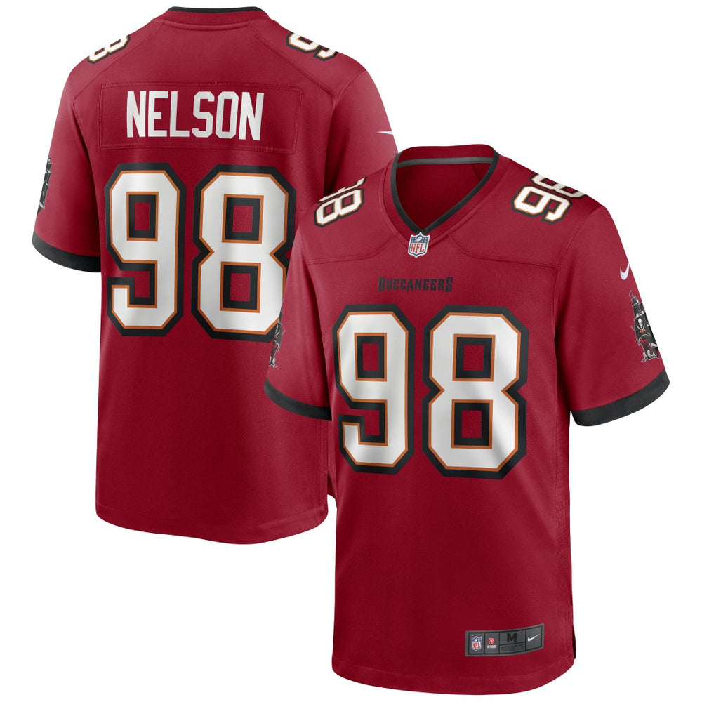 Tampa Bay Buccaneers Nike Anthony Nelson  Game Jersey