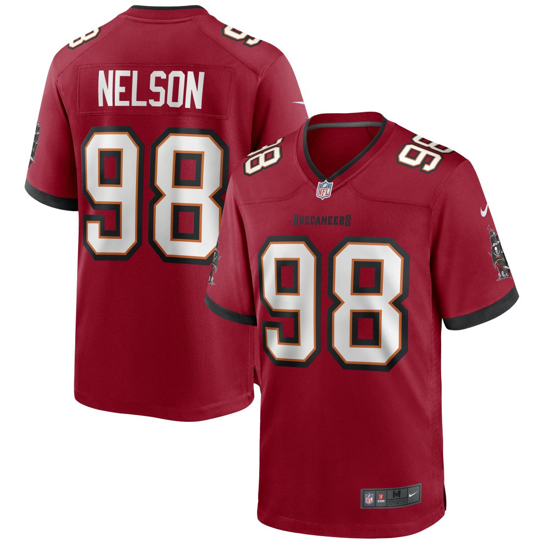 Tampa Bay Buccaneers Nike Anthony Nelson  Game Jersey