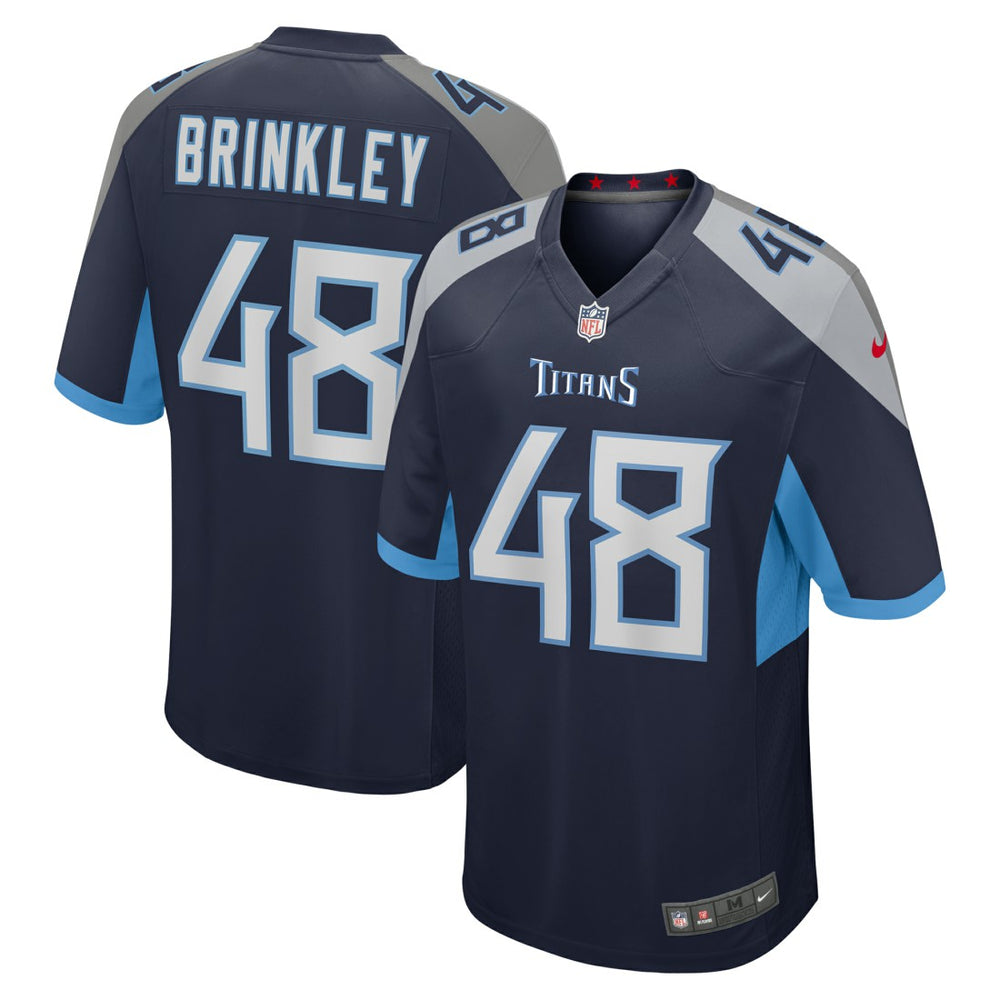Tennessee Titans Nike Beau Brinkley  Game Jersey