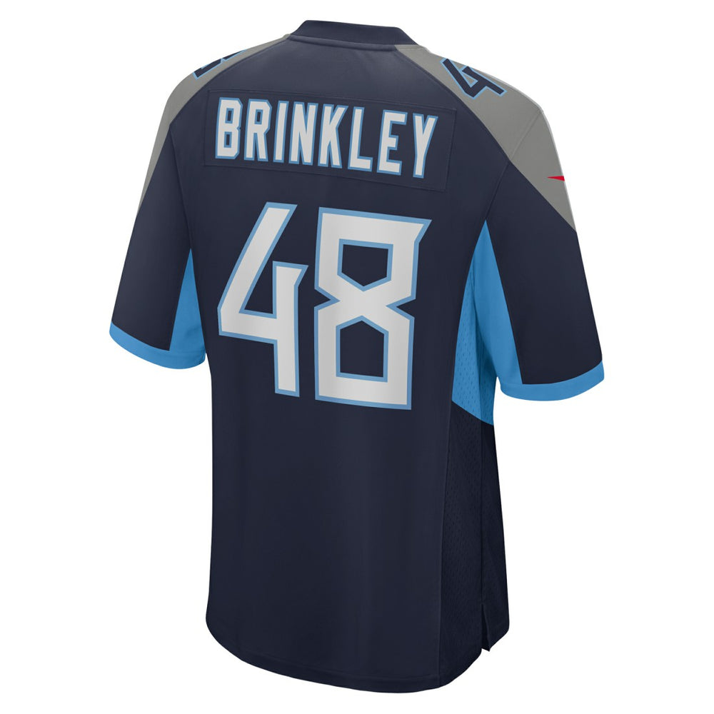 Tennessee Titans Nike Beau Brinkley  Game Jersey