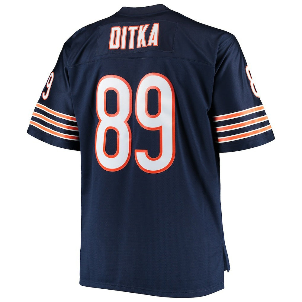 Chicago Bears Mitchell & Ness Mike Ditka  Big & Tall 1966 Retired Player Replica Jersey