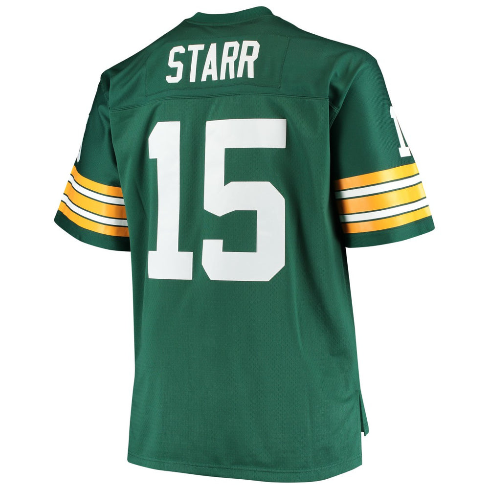 Green Bay Packers Mitchell & Ness Bart Starr  Big & Tall 1968 Retired Player Replica Jersey