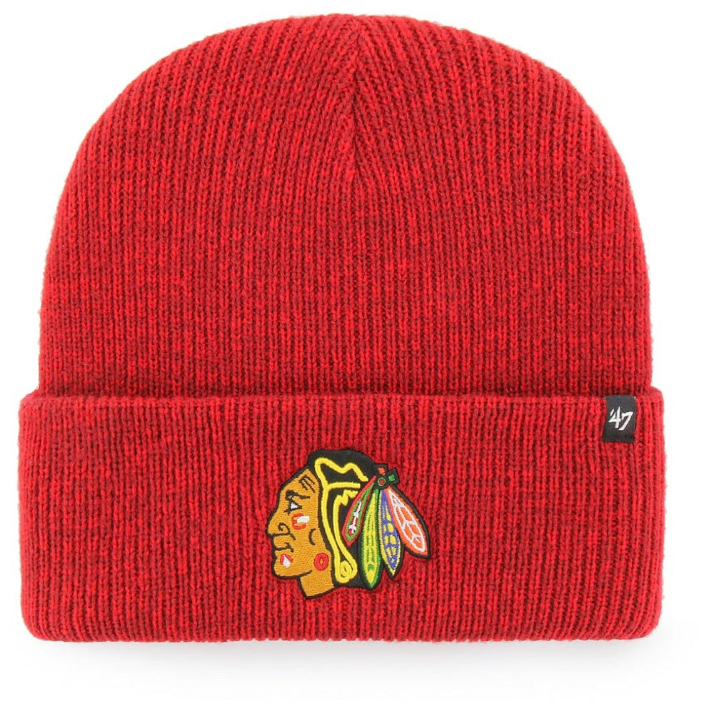 Chicago Blackhawks '47 Brain Freeze Cuffed Knit Hat For Sale