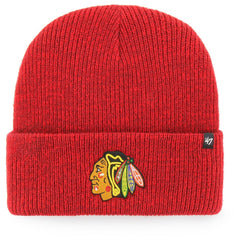 Chicago Blackhawks '47 Brain Freeze Cuffed Knit Hat For Sale