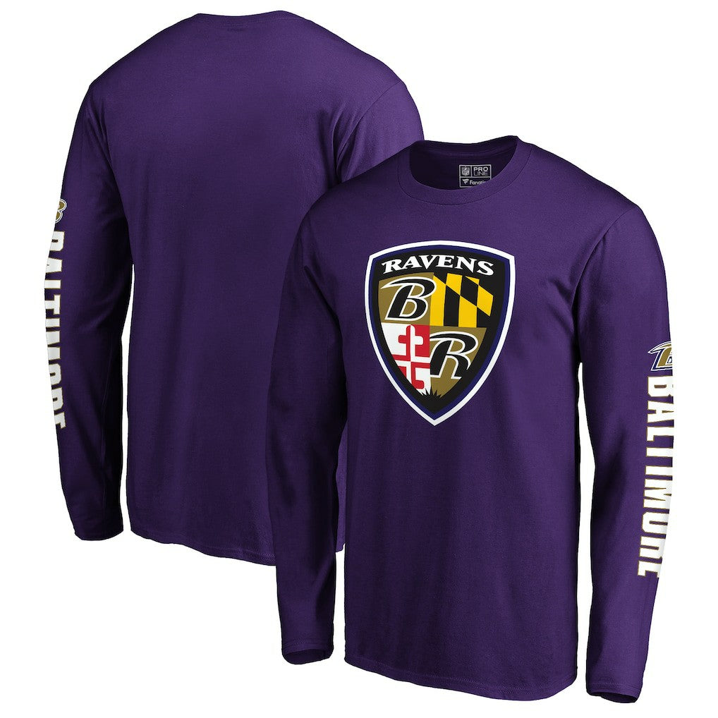 Baltimore Ravens Fanatics Hometown Long Sleeve T-Shirt