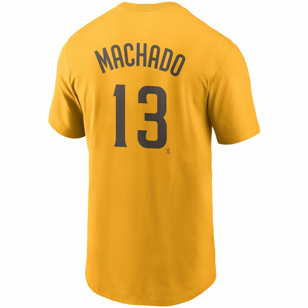 Manny Machado San Diego Padres Nike Name & Number T-Shirt | MLB Discount