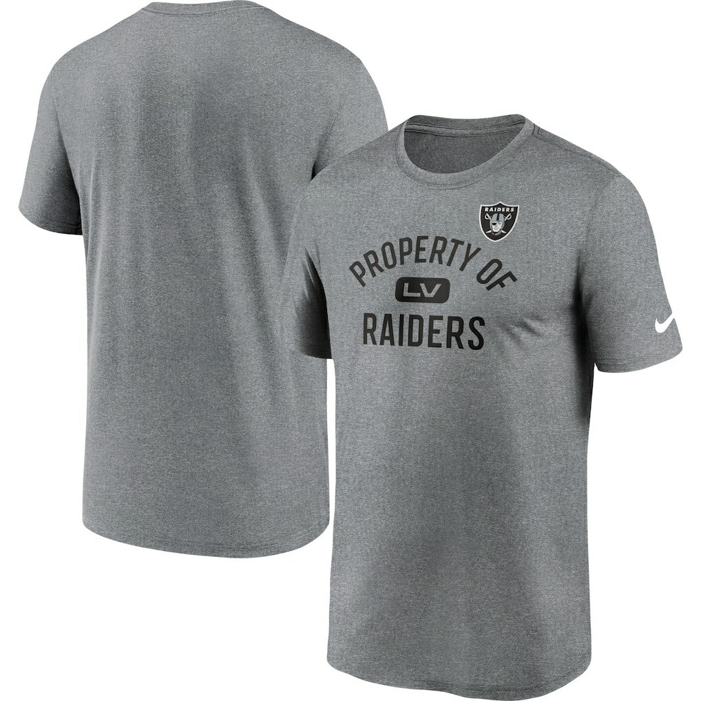 Las Vegas Raiders Nike Legend Property Of Performance T-Shirt
