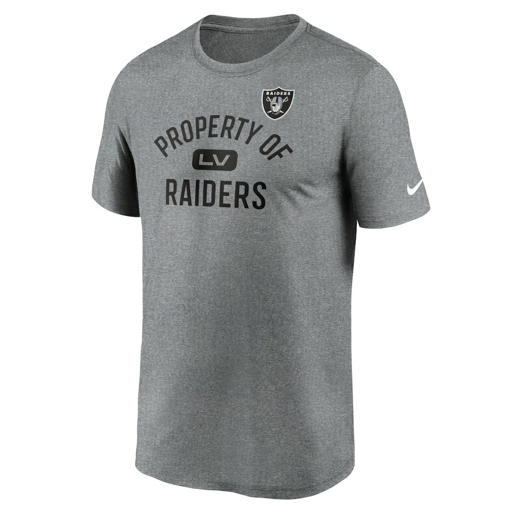 Las Vegas Raiders Nike Legend Property Of Performance T-Shirt