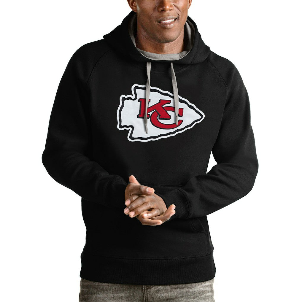 Kansas City Chiefs  Antigua Victory Pullover Hoodie