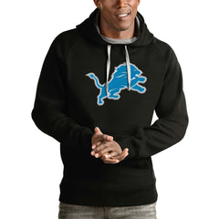 Detroit Lions  Antigua Victory Pullover Hoodie