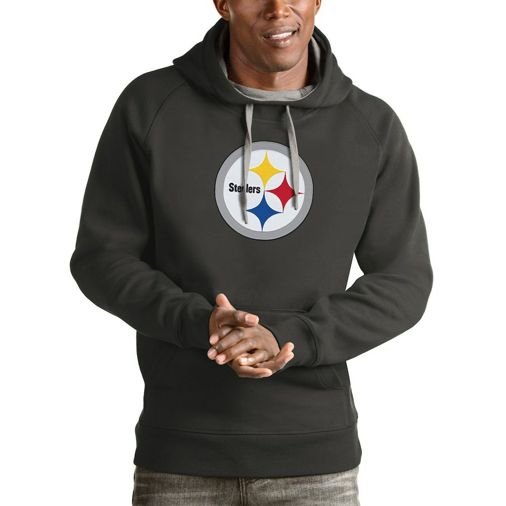 Pittsburgh Steelers  Antigua Victory Pullover Hoodie