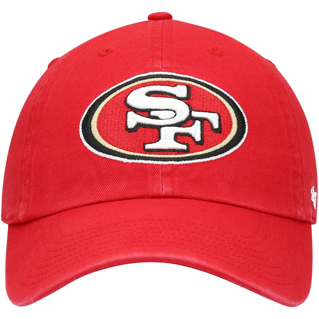 San Francisco 49ers 47 brand '47 Youth Logo Clean Up Adjustable Hat