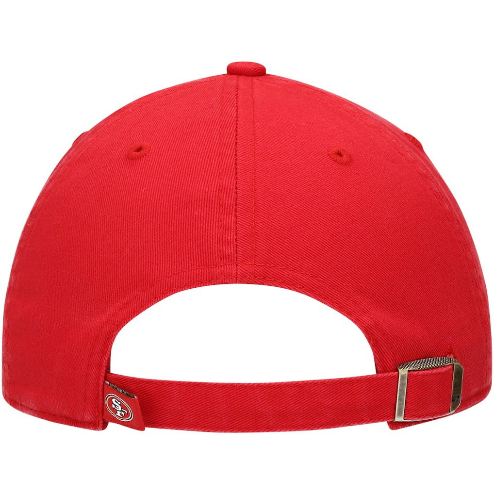 San Francisco 49ers 47 brand '47 Youth Logo Clean Up Adjustable Hat