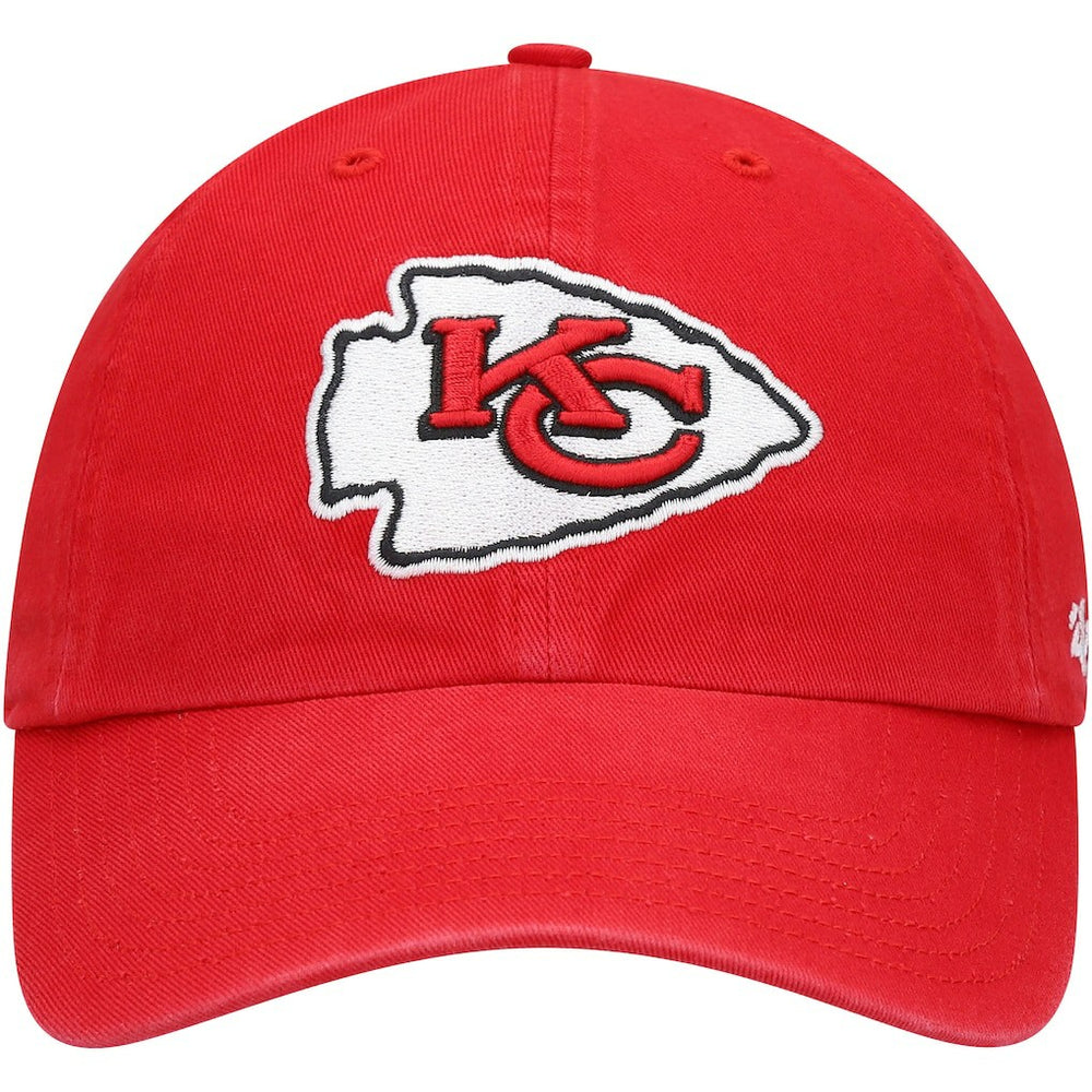 Kansas City Chiefs 47 brand '47 Youth Logo Clean Up Adjustable Hat