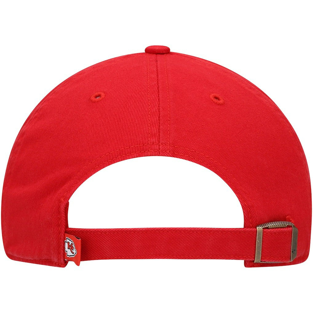 Kansas City Chiefs 47 brand '47 Youth Logo Clean Up Adjustable Hat