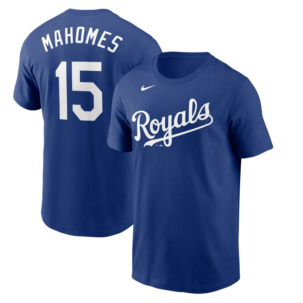 Patrick Mahomes Kansas City Royals Nike Name & Number T-Shirt | MLB Outlet