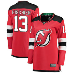 Nico Hischier New Jersey Devils Fanatics Women's Breakaway Home Player Jersey On Sale