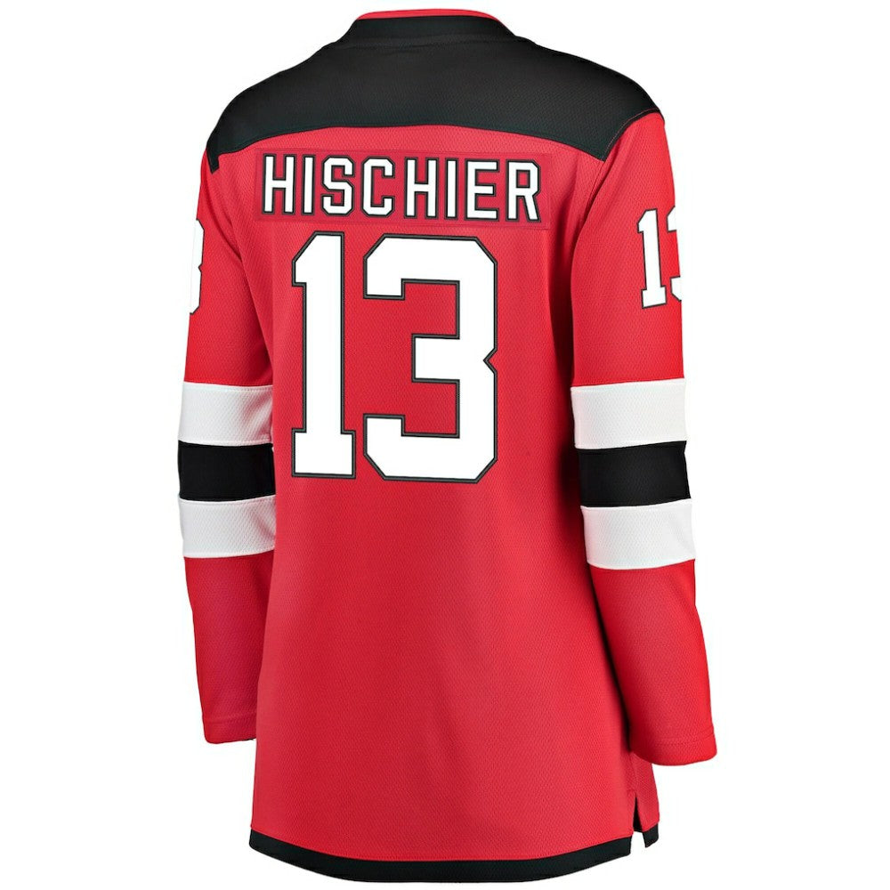 Nico Hischier New Jersey Devils Fanatics Women's Breakaway Home Player Jersey On Sale