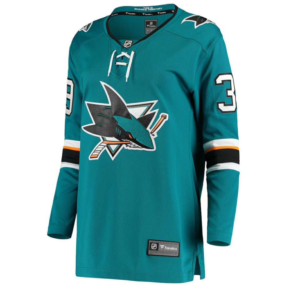 Logan Couture San Jose Sharks Fanatics Women's Breakaway Home Player Jersey Online
