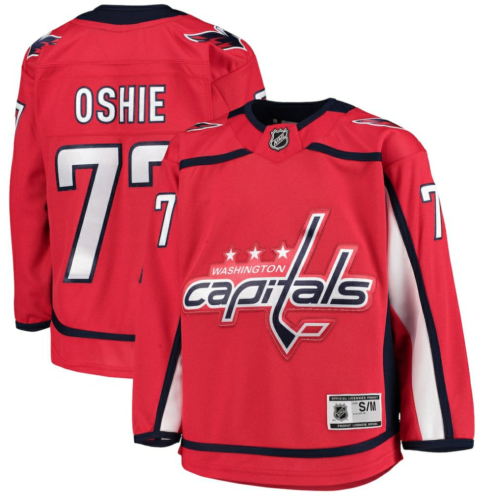 TJ Oshie Washington Capitals Youth Home Premier Jersey Sale