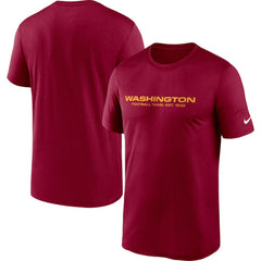Washington Commanders Nike Washington Football Team Logo Essential Legend Performance T-Shirt