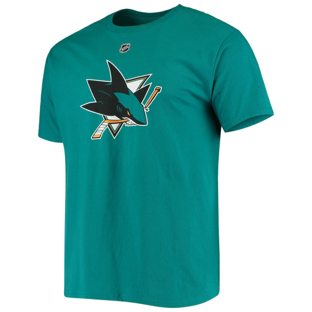 Marc-Edouard Vlasic San Jose Sharks Fanatics Player Name and Number T-Shirt On Sale