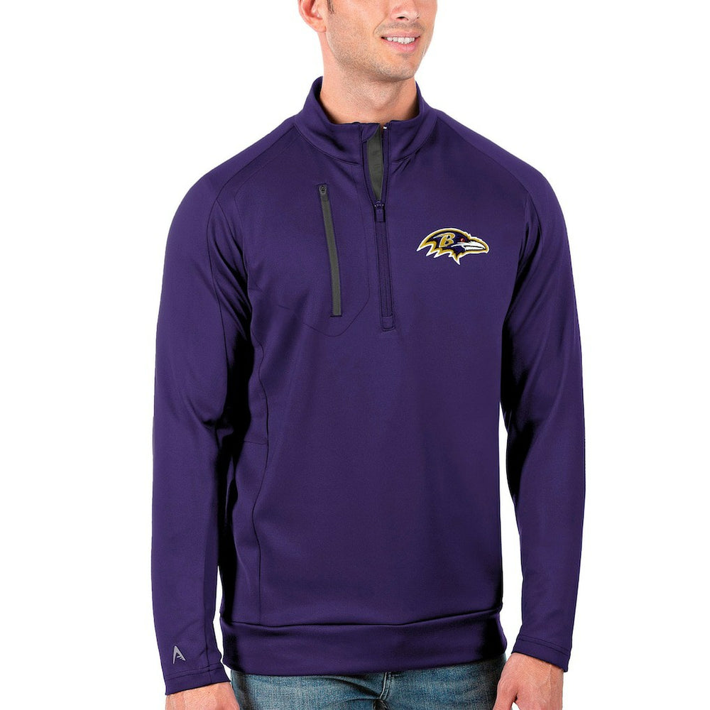 Baltimore Ravens  Antigua Generation Quarter-Zip Pullover Jacket